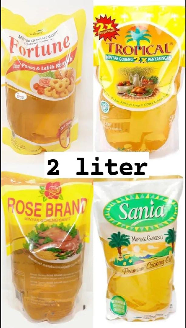 Cheap Promotion for Sania.Tropical.Fortune.Rose Brand Cooking Oil 2 Liter Packaging Harga 158,500 rupiah*Gratis Ongkir