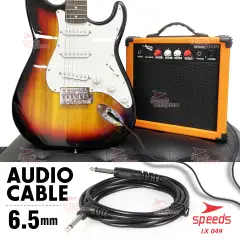 SPEEDS Kabel Jack Gitar Listrik Alat Musik Kabel Aux Cable Audio Kabel Salon Speaker 049-21