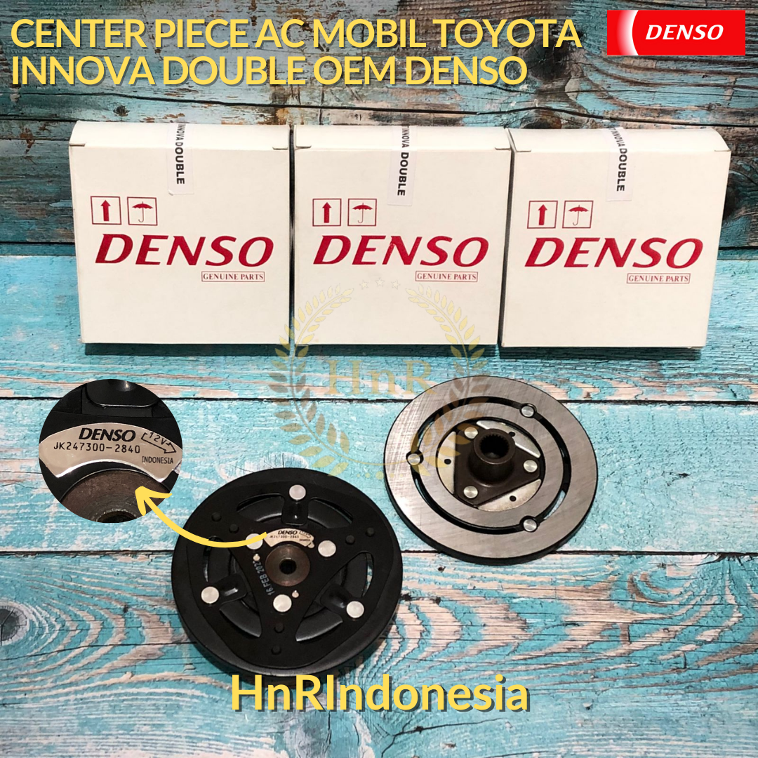Center Piece Pully Kompresor AC Mobil Toyota KIjang Innova Double OEM DENSO PREMIUM QUALITY Harga 95,000 rupiah*Gratis Ongkir