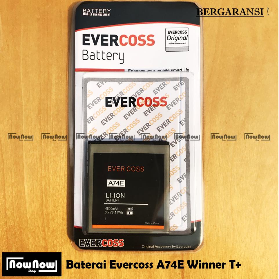 Baterai Evercoss A74e Winner T Plus Original Double Power Batre Batrai Battery Hp Lazada Indonesia