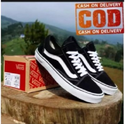 Sepatu Vans_Oldskool_Sikumbang Hitam (Pria) Sepatu Vans_Oldskool_Sikumbang Hitam (Pria)