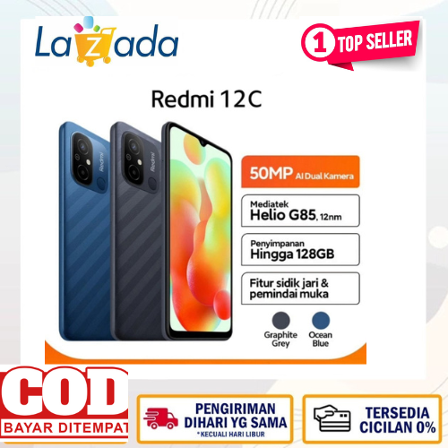 Redmi 12C Ram 3/32 4/64 4/128 ROM 32GB 64GB 128GB Giá 1,100,000 Đồng*Miễn phí vận chuyển