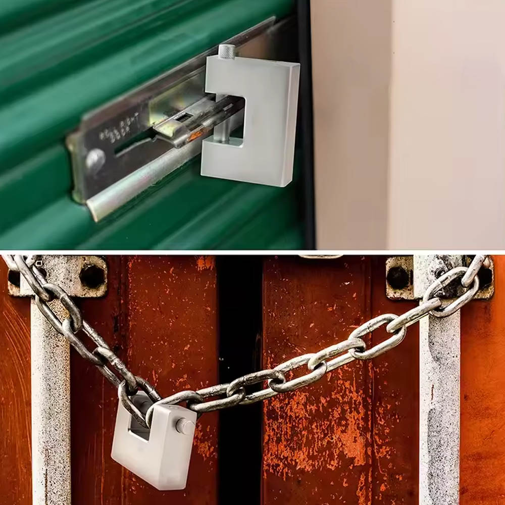 Stainless steel shophouse shed padlock door box panser lock padlock 50mm gs50m/anti theft padlock/motorcycle anti-cut padlock [TKU] Harga 32,000 rupiah*Gratis Ongkir