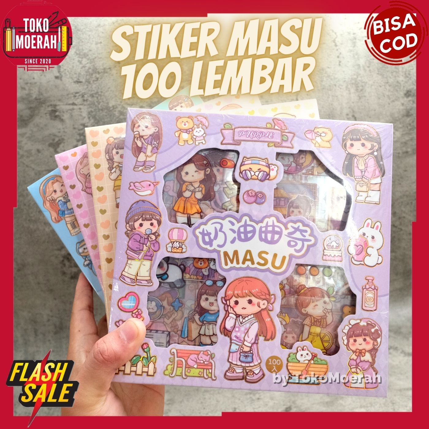 Jual Stiker Biasa Warna Warni Terbaru - Jun 2024 | Lazada.co.id