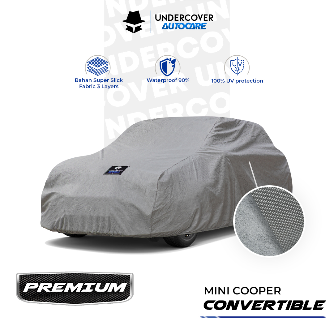 Undercover Autocare - Cover Mobil MINI Convertible Premium Harga 718,000 rupiah*Gratis Ongkir