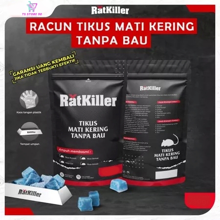Ratkiller Dry Dead Rat Poison Without Smell 100 Grams Effective Guaranteed Harga 24,500 rupiah*Gratis Ongkir