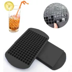 Cetakan Es Batu Silikon Kotak 160 Grid Ice Cube Tray