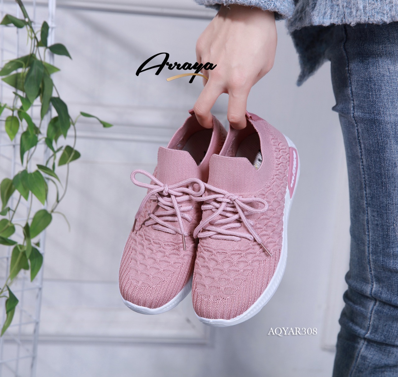 arraya flyknit sneakers
