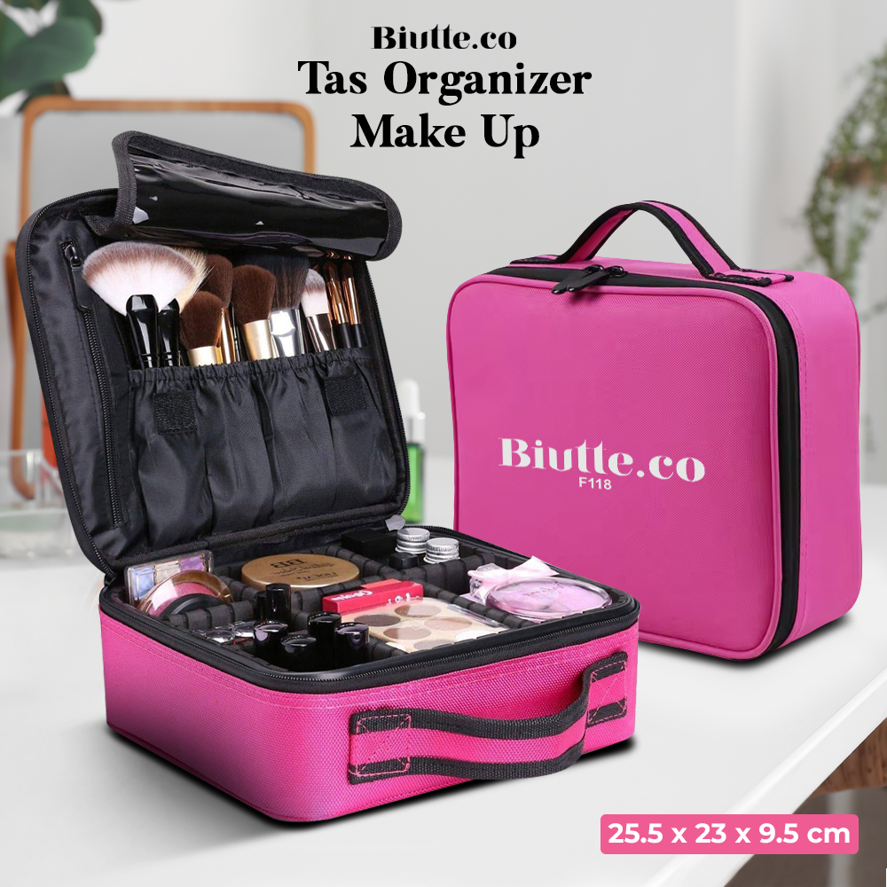 Biutte.co Tas Organizer Make Up Kosmetik Multifungsi - F118