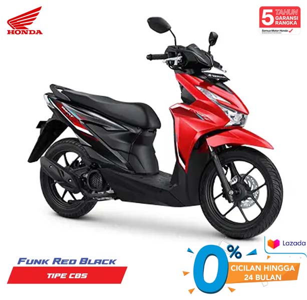 New Honda beat CBS Motorcycle Harga 19,300,000 rupiah*Gratis Ongkir