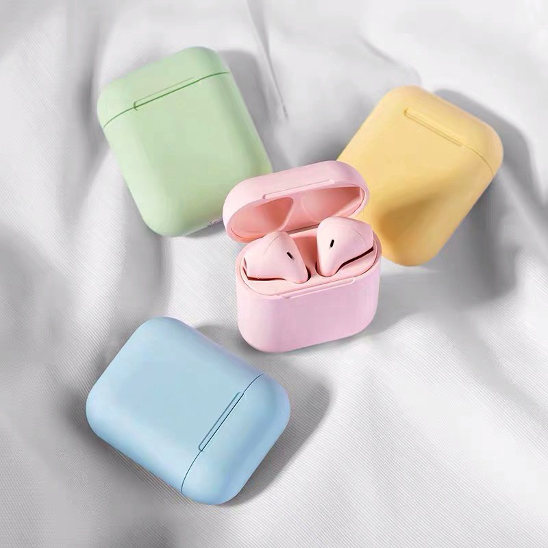 i12 Earphone Wireless Bluetooth HiFi 