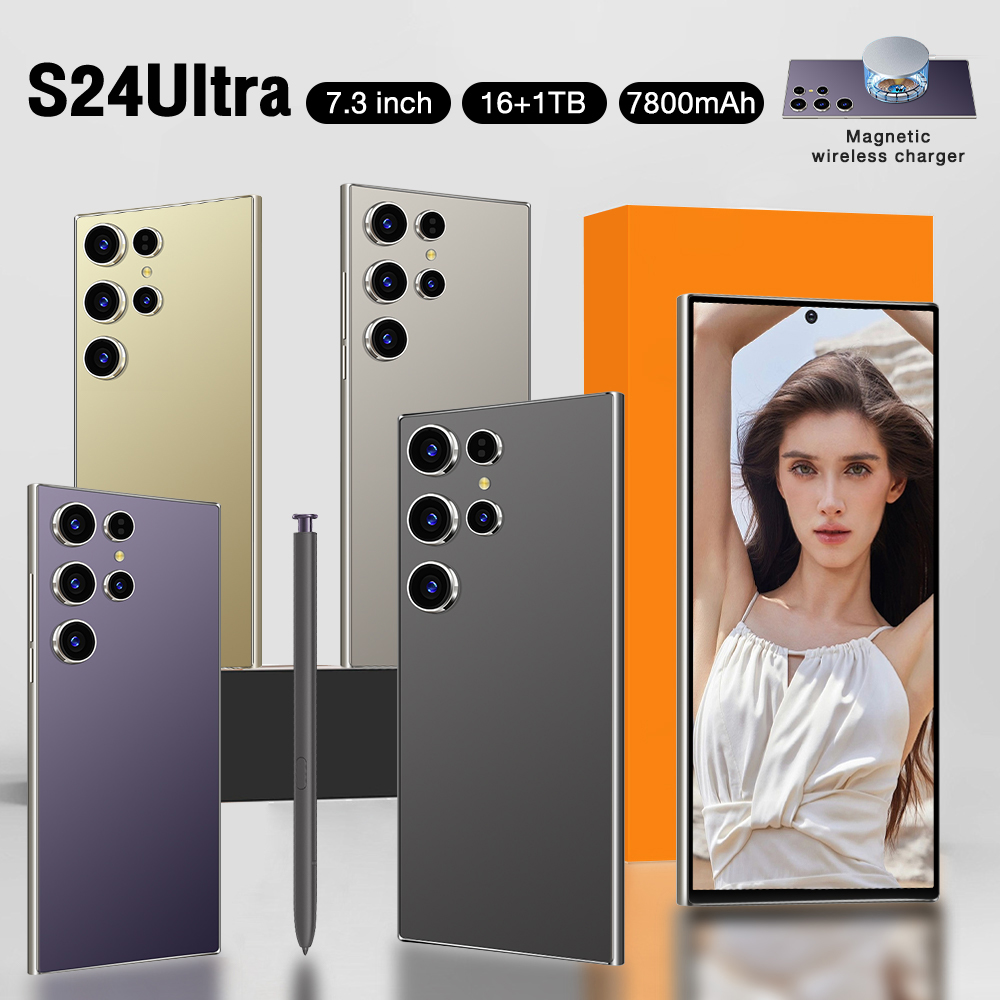 [2025 NEW] Asli Hp S24 Ultra 7.5inci Ponsel Baru HP 16GB+1TB Ponsel Harga super rendah Bisa COD Harga  1,208,025 Ringgit*Penghantaran Percuma