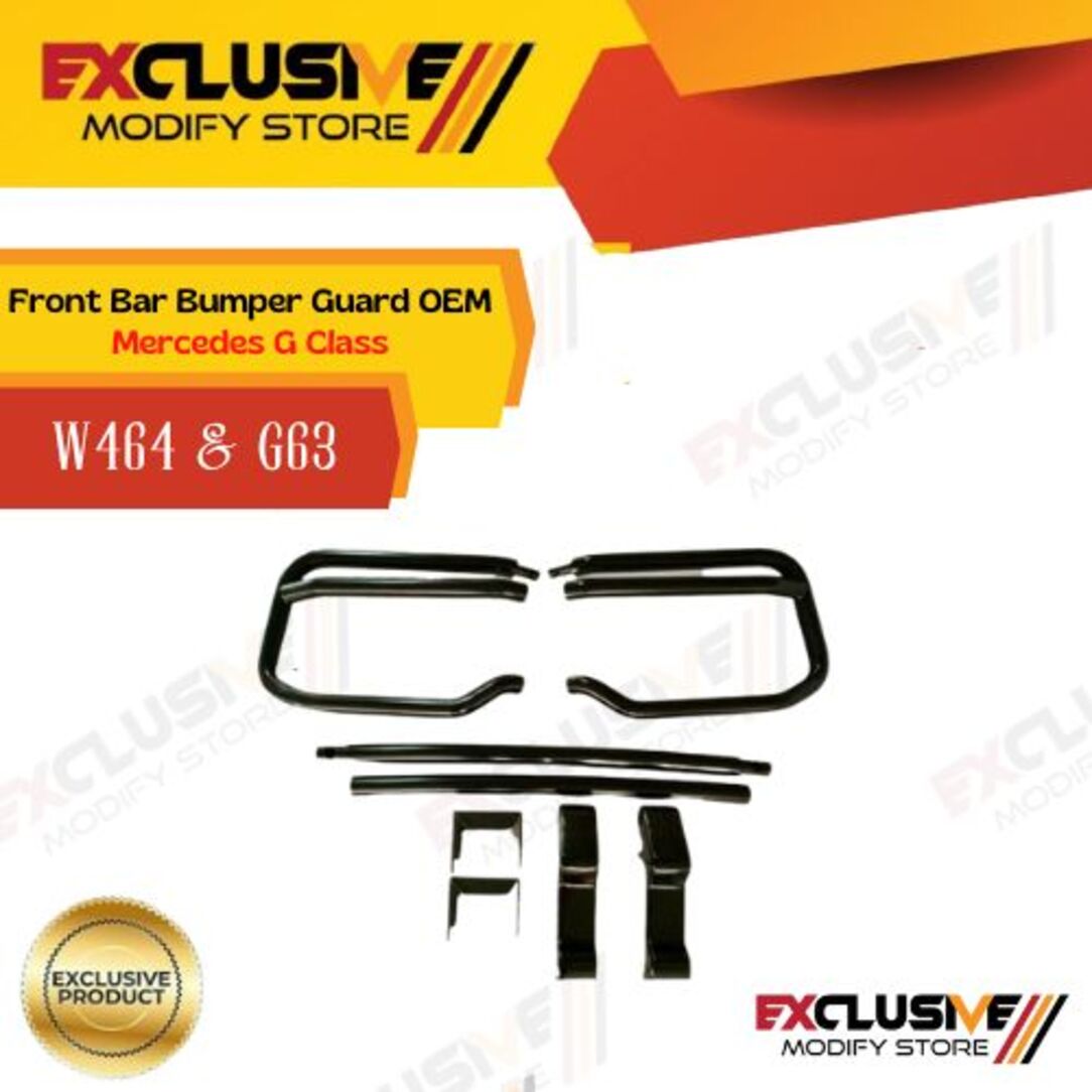 Mercedes G class W464 & G63 front bull bar bumper guard OEM Harga  17,850,000 Ringgit*Penghantaran Percuma
