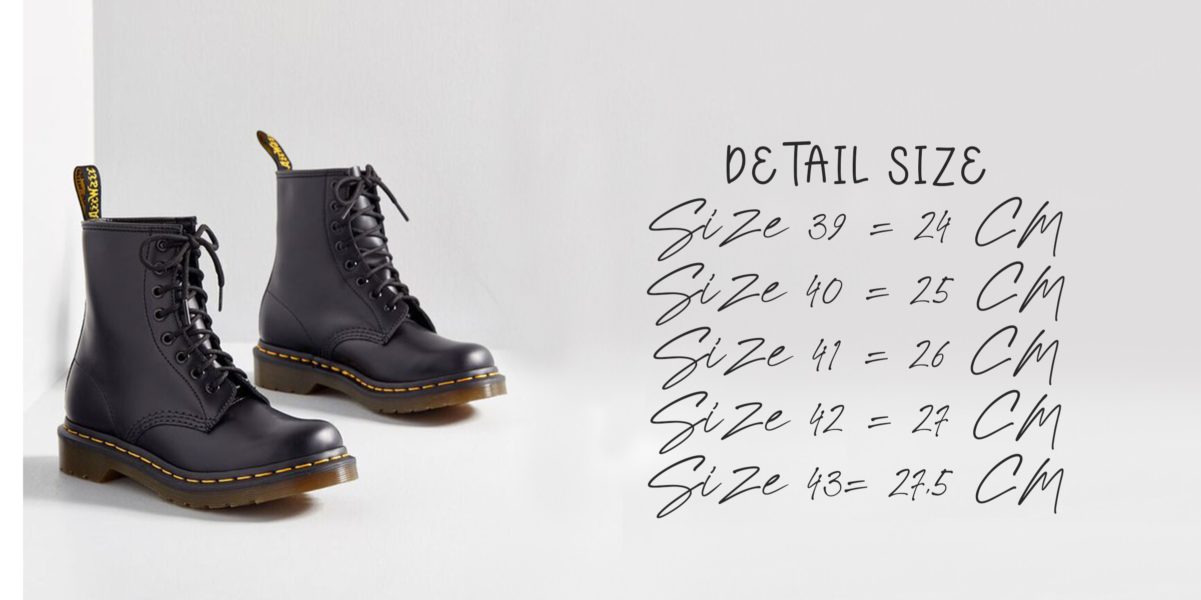 Sepatu dokmar docmart boots high boot formal casual