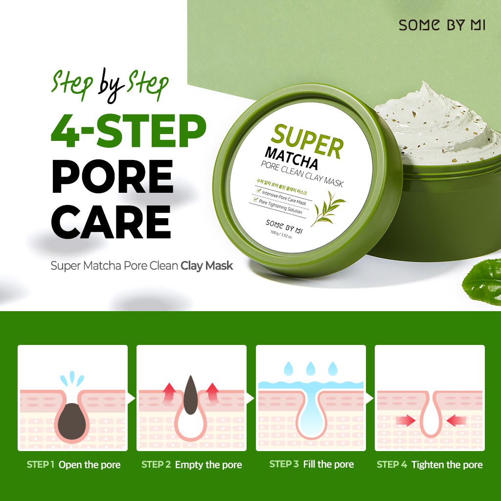 manfaat super matcha clay mask