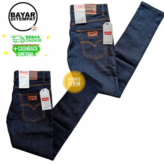 Celana Jeans Panjang Pria Lepis Levis 