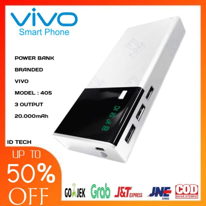 Beli Power Bank Robot 99000mah Vivo Online Harga Terbaik Lazada - Main Image