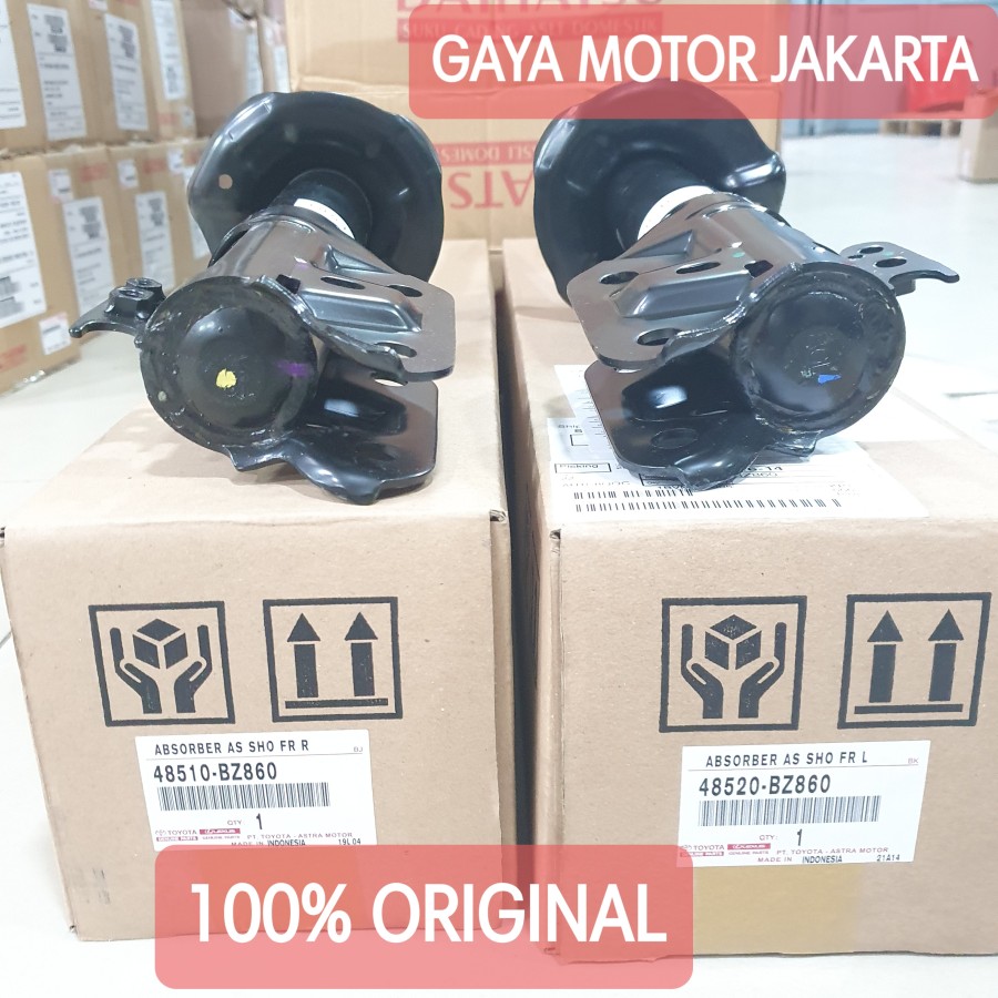 SHOCKBREAKER DEPAN AGYA-AYLA SET KIRI-KANAN ORIGINAL Harga 1,100,000 rupiah*Gratis Ongkir