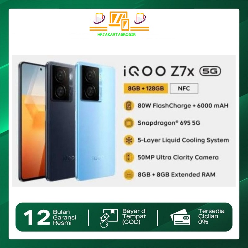 Vivo Iqoo Z7X 5g Ram 8/256Gb Harga  2,150,000 Ringgit*Penghantaran Percuma