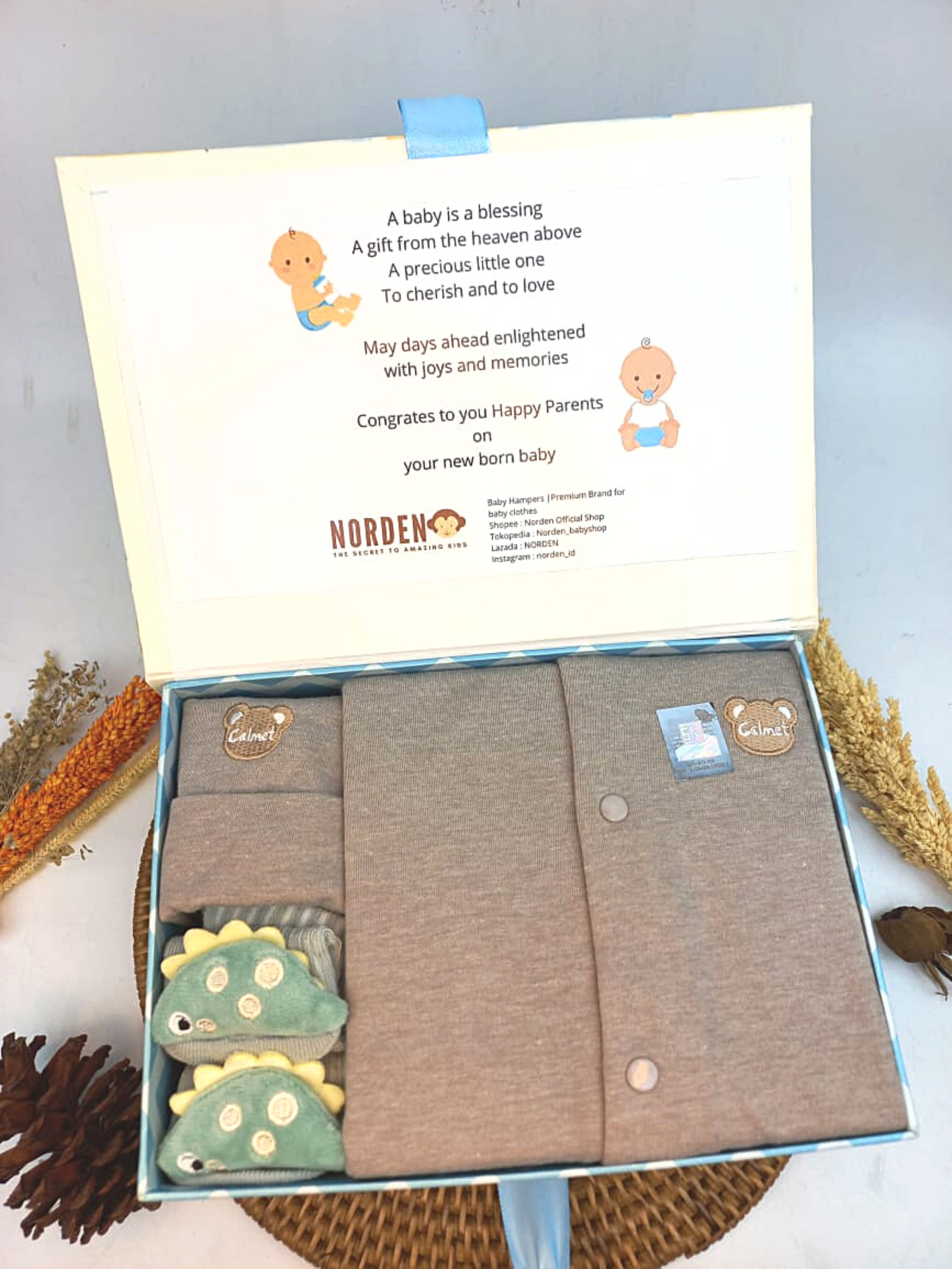 Hampers Bayi Premium Hardbox Colour Seri — Paket Hadiah Bayi