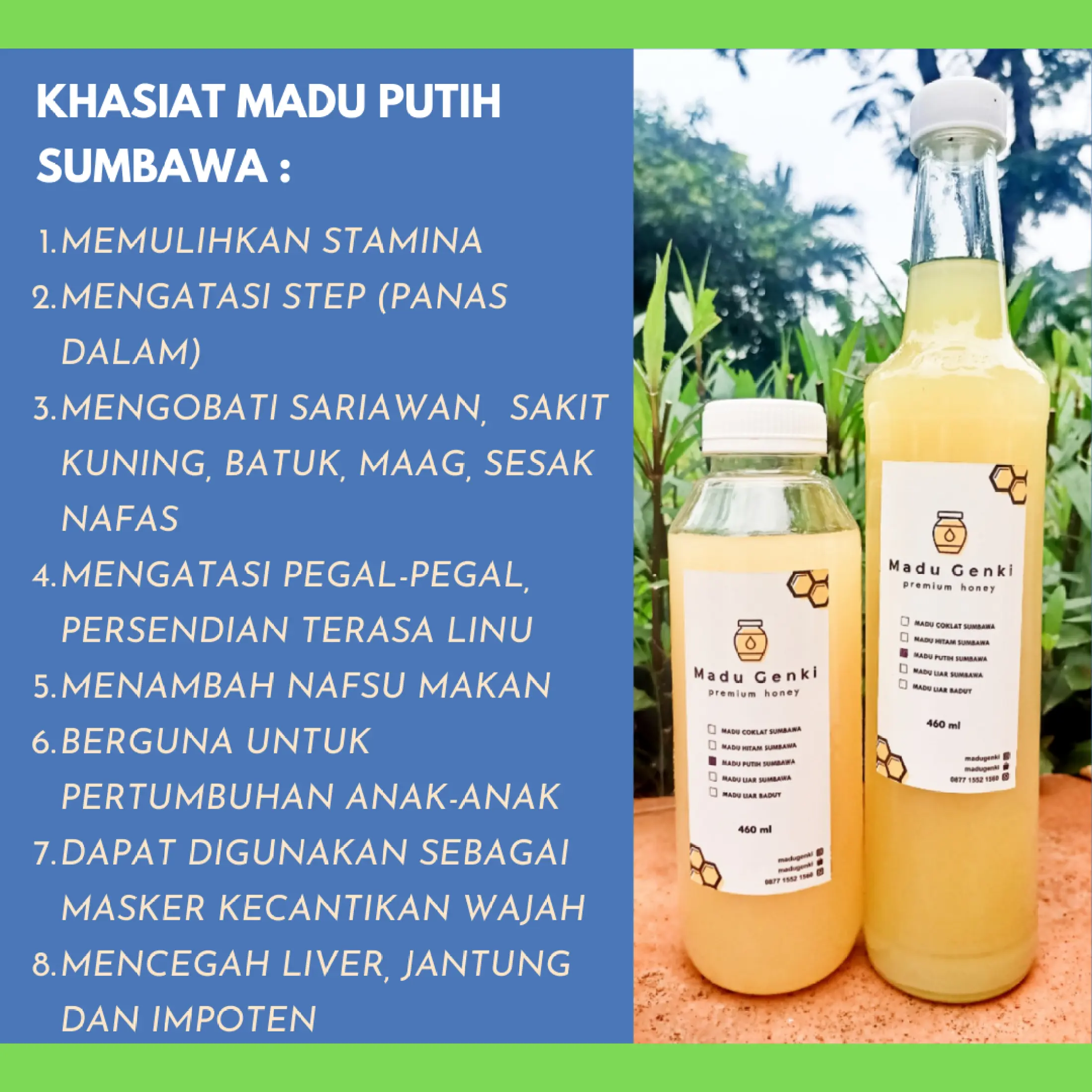 Madu Putih Sumbawa Lazada Indonesia