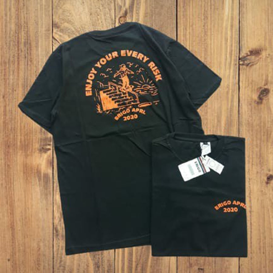 Baju 3second kaos distro pria keren Kaos three second kaos