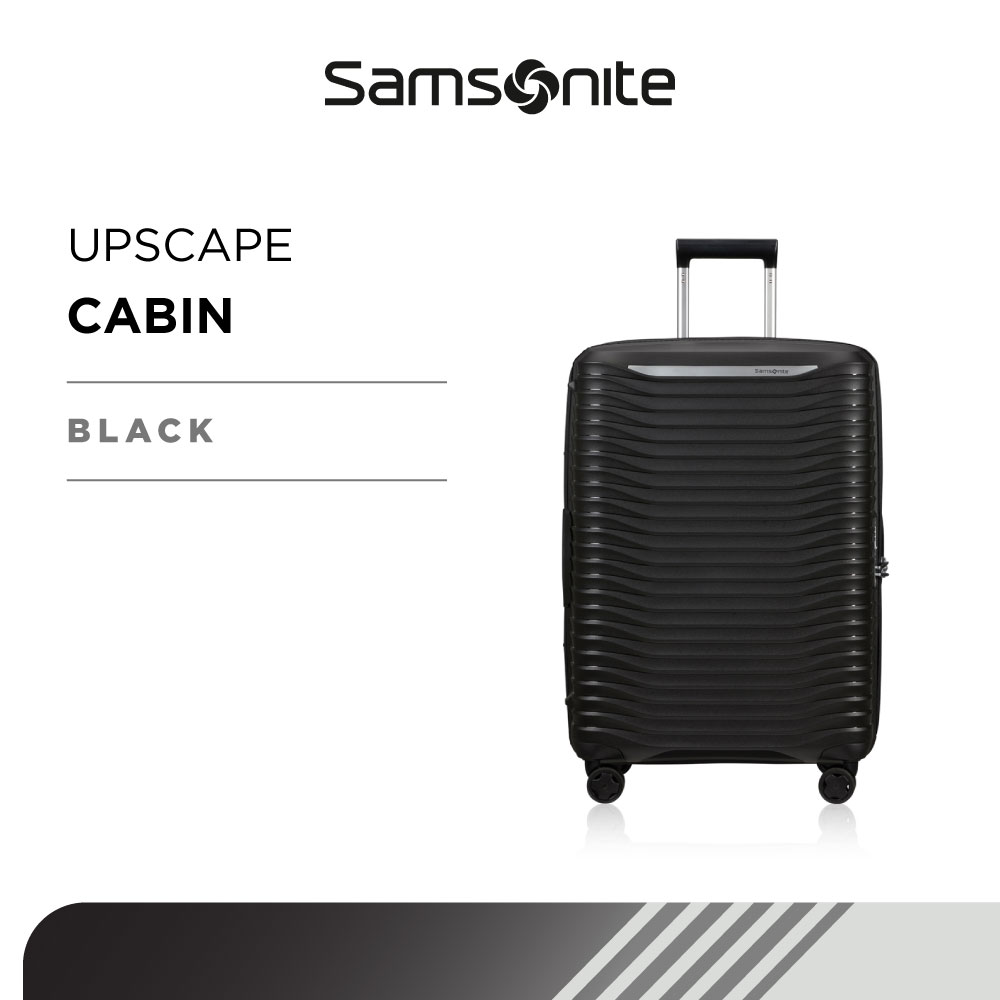 Lazada Indonesia - Samsonite Koper Hardcase Upscape Cabin 20 Inch – Black