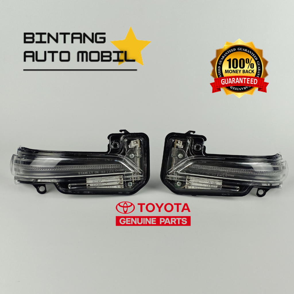 Lampu Sein Spion Innova Reborn/ Sein SpionFortuner VRZ/ Lampu Sein Spion Hilux/ Lampu Sein Spion Original Stanley Part OK-93 Harga  190,000 Ringgit*Penghantaran Percuma