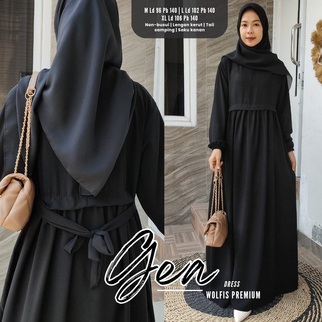 sachin and babi light blue dress Ayu & Manis. Ini 4 Dress Hijab Hitam yang Cocok Untuk Semua Acara!