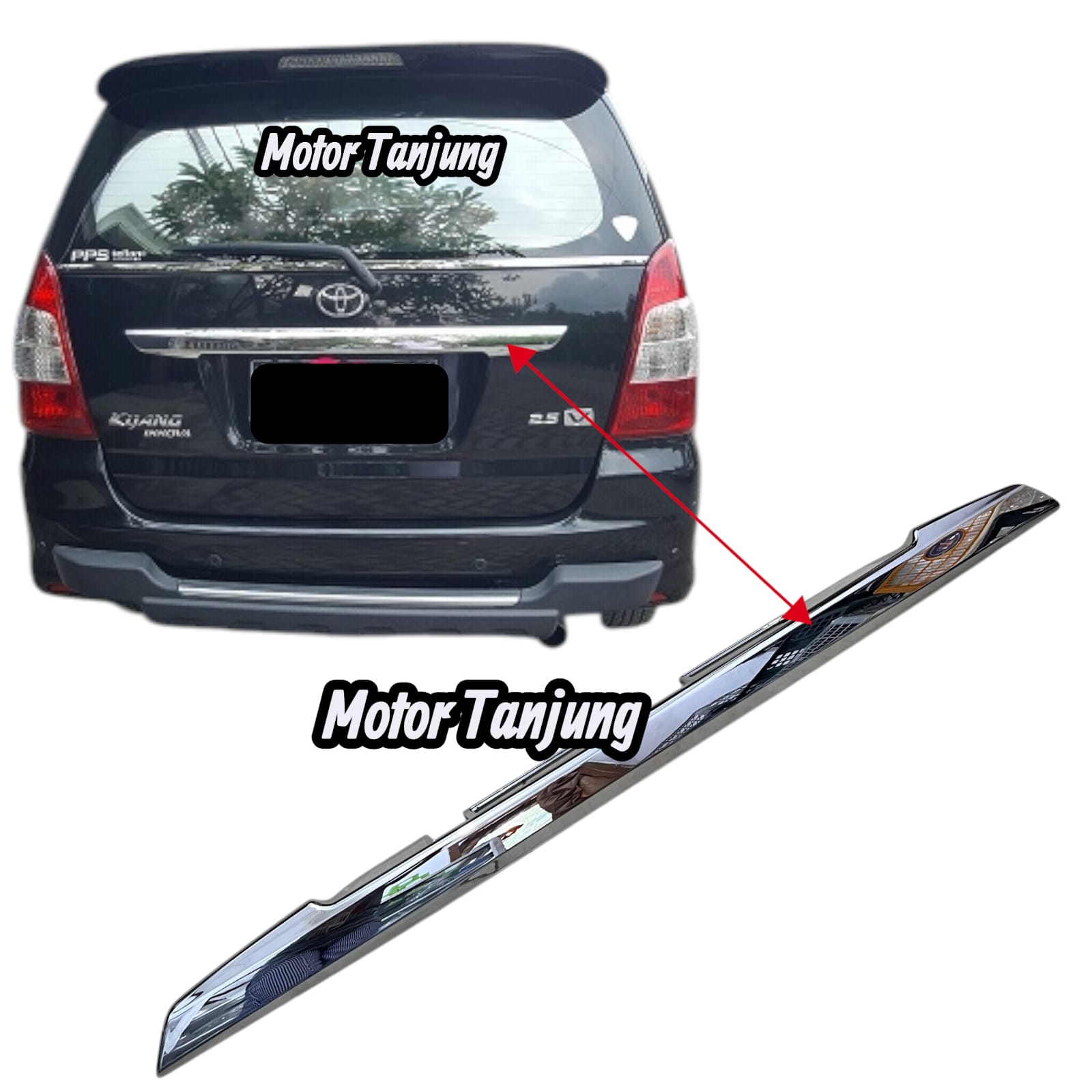 Trunk Lid Trunklid List Rear Trunk Innova 2011 - 2013 List Chrom Giá 145,000 Đồng*Miễn phí vận chuyển