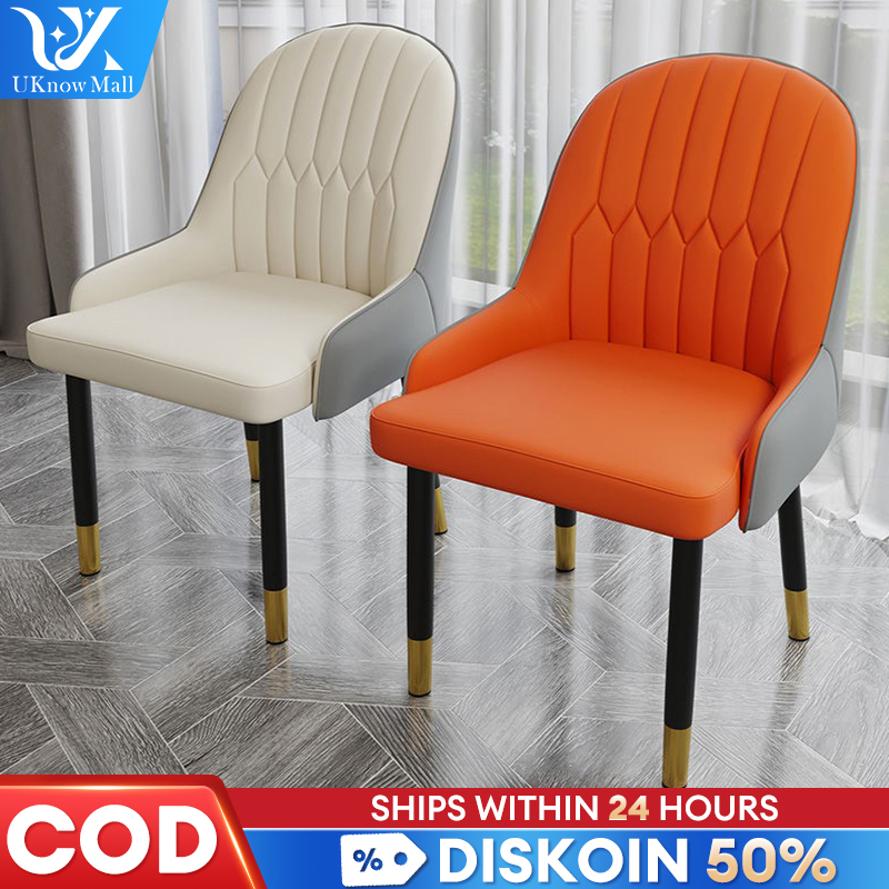 Uknow Modern Chairs Minimalist Dining Chairs Aesthetic Cafe Chairs Sofa Chairs Multipurpose Church Chairs Conference Chairs Harga 209,000 rupiah*Gratis Ongkir