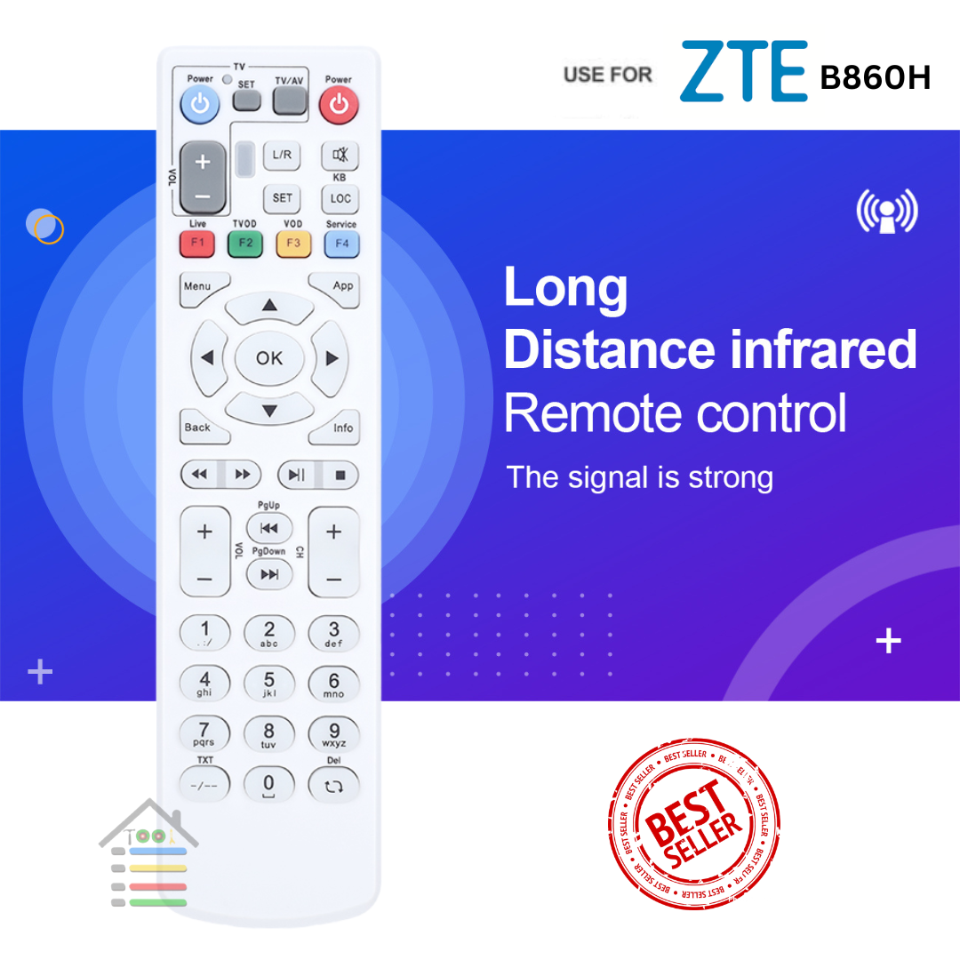 REMOTE STB HOME B860H HITAM PUTIH ZTE V5 V6 V7 Lazada Indonesia