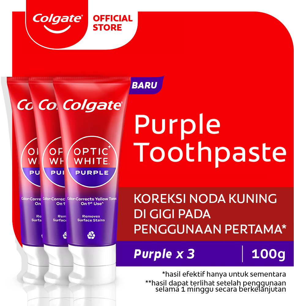 Colgate Optic White Purple