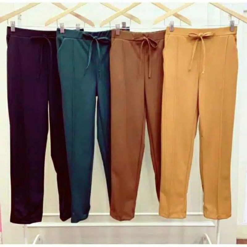 Celana Kekinian Doty Basic Pants Jumbo 