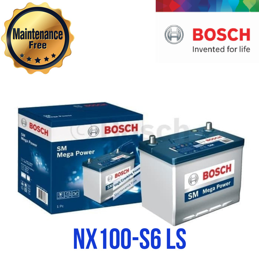 Car battery Toyota sigta ns60ls Bosch dry battery 46b24ls warranty Harga 982,400 rupiah*Gratis Ongkir