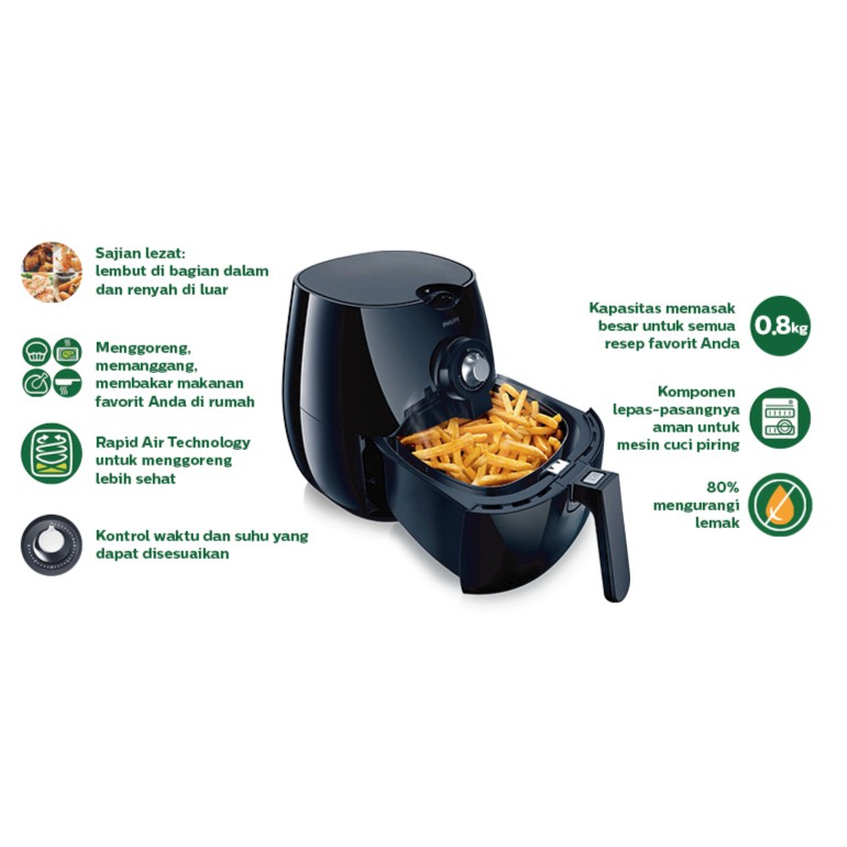Air Fryer Philips HD9218 Deep Fryer Philips HD9218/50