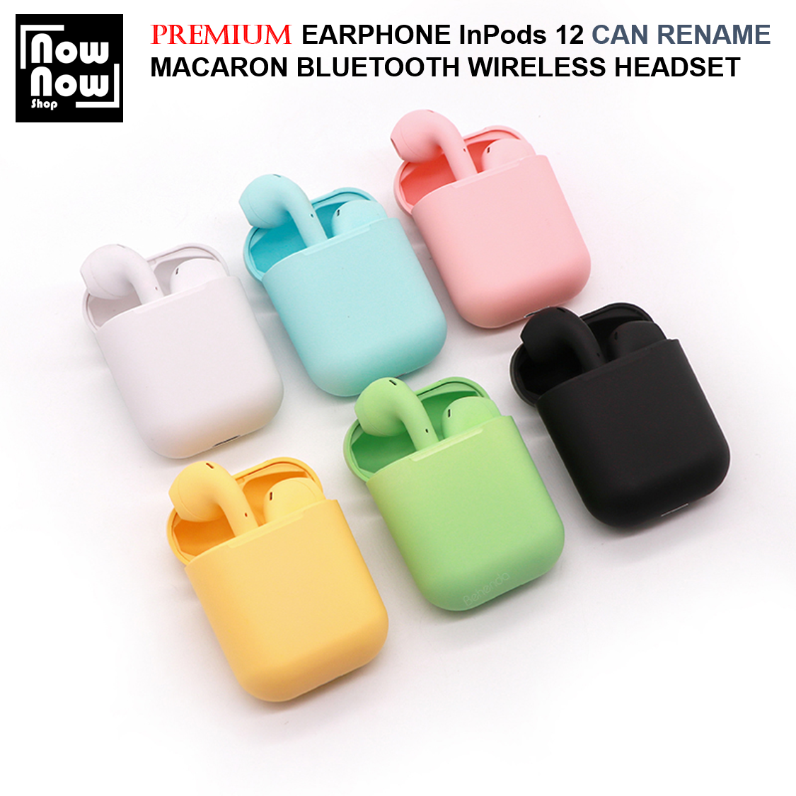 PREMIUM Earphone Macaron Inpods 12 Can 
