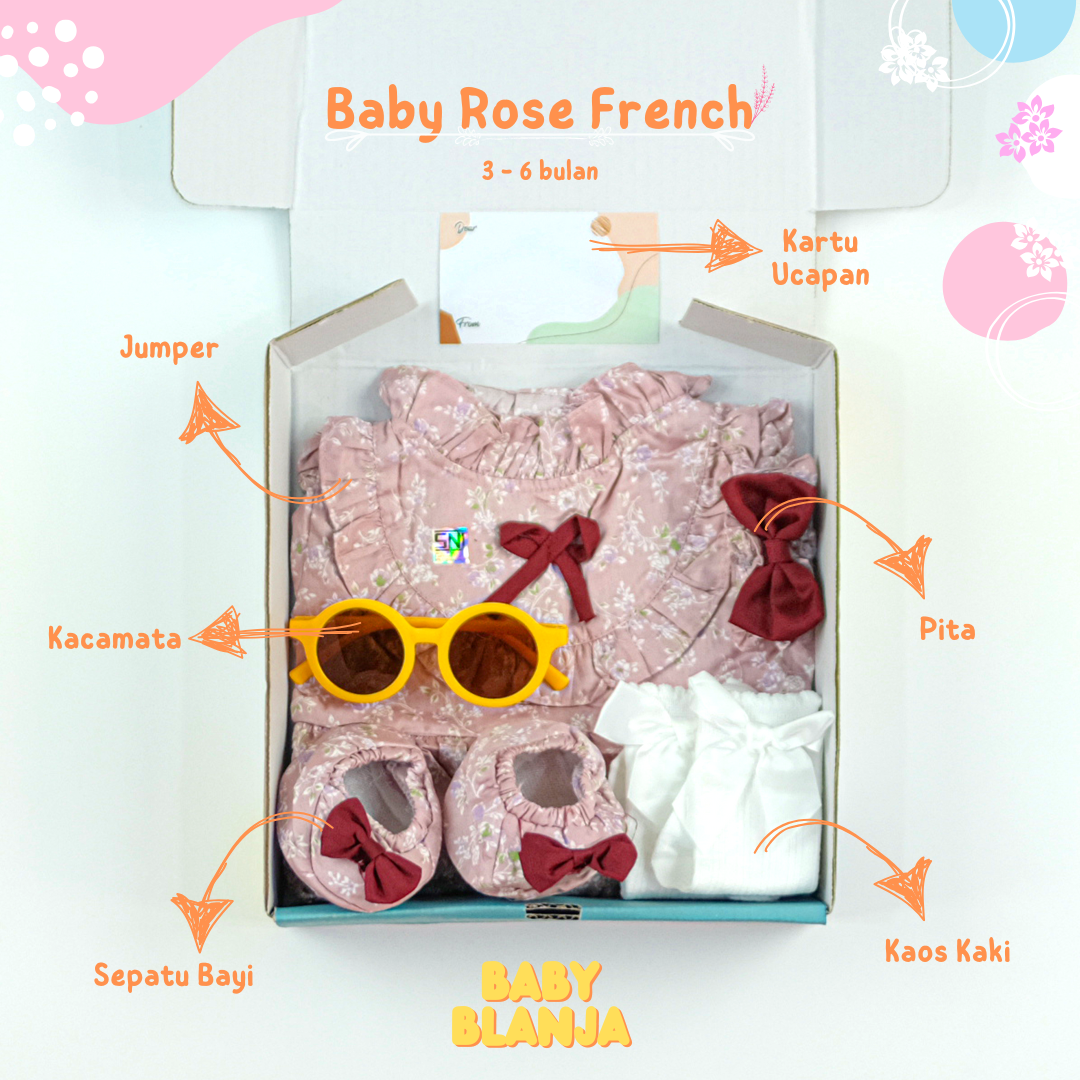 Baby girl hampers/baby girl hadiah/newborn baby hadiah set baby girl