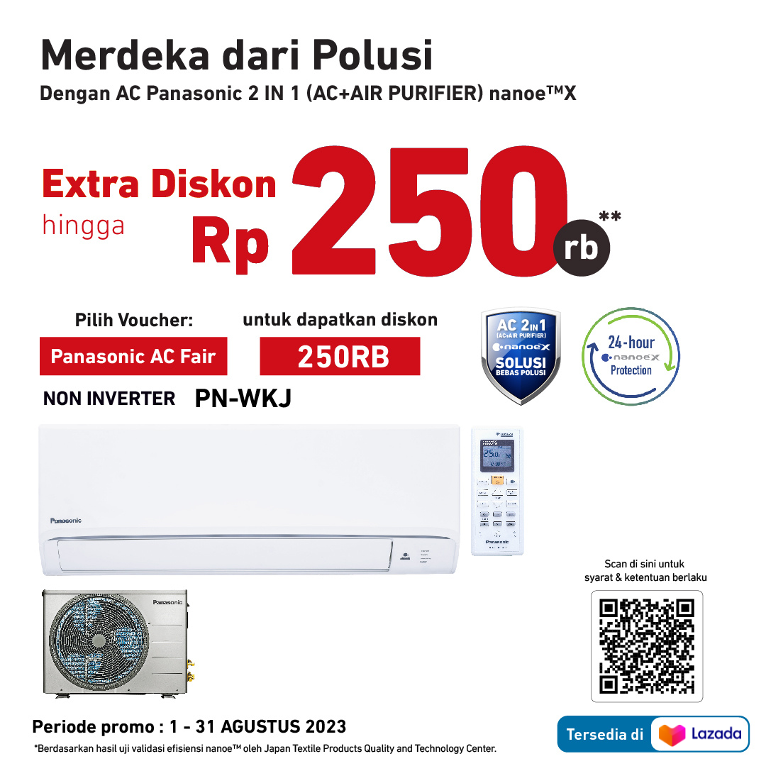 ac panasonic nanoe x harga