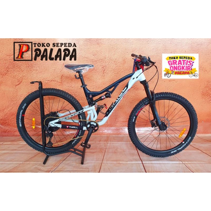 Jual Sepeda Gunung Thrill Fullsus Terbaru Feb 2024 Lazada .id