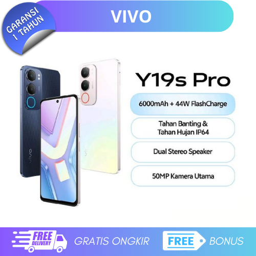 Vivo Y19S Pro 6/128Gb - Unisoc T612 - Ips Lcd 90 Hz Harga  1,214,505 Ringgit*Penghantaran Percuma