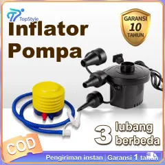 Pompa angin elektrik - cocok untuk kolam renang / kasur udara