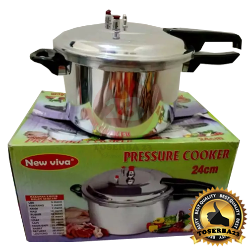 New Viva Presto Pot 20 Liter Meat Softener Presto Pot/Meat Softener/Food Cooker/Cheap Meat Softener/Anti-Explosion Meat Softener Presto Pot 20 Liter - Merek Viva Harga 427,000 rupiah*Gratis Ongkir
