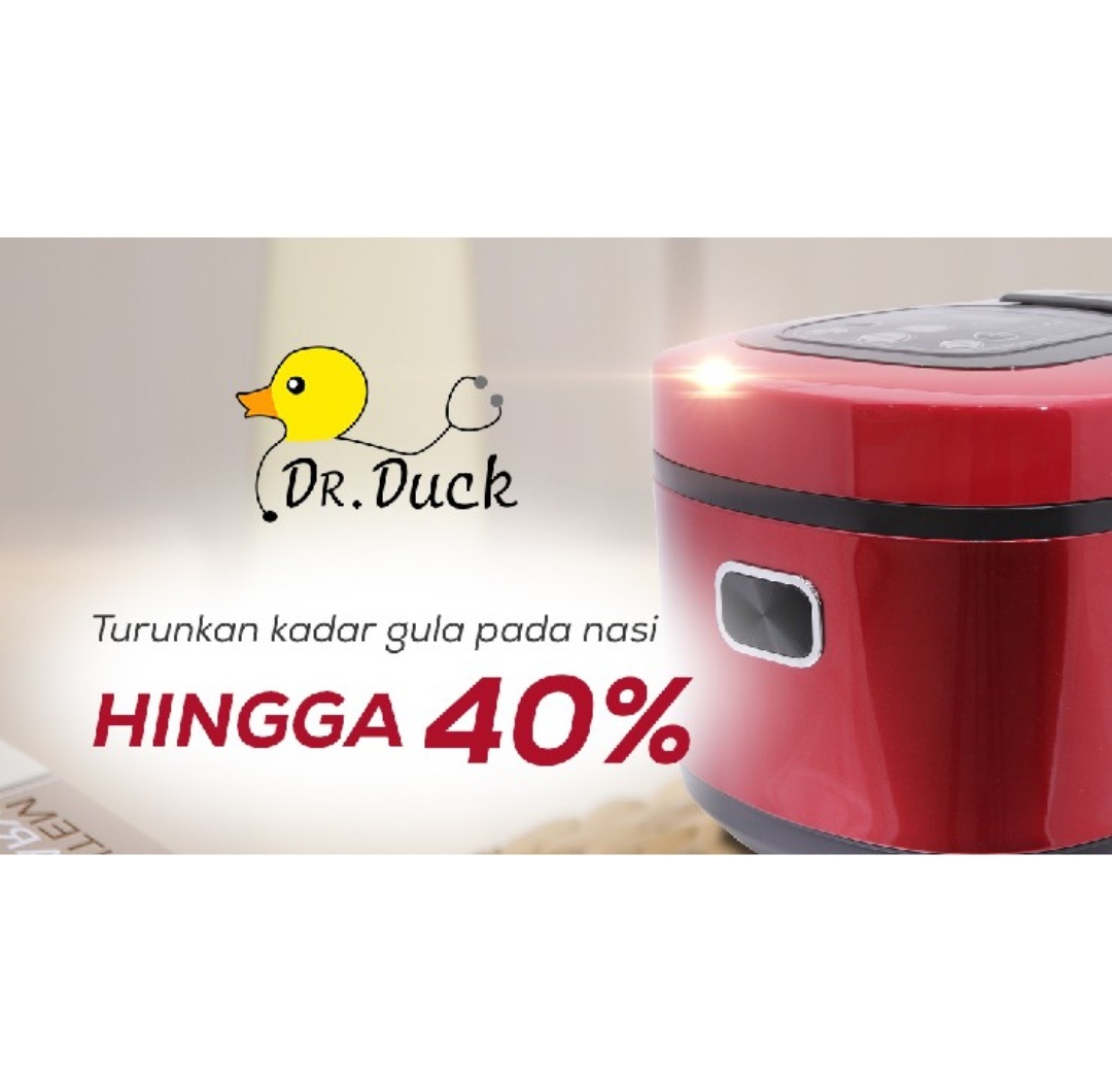 rice cooker dr duck berapa watt