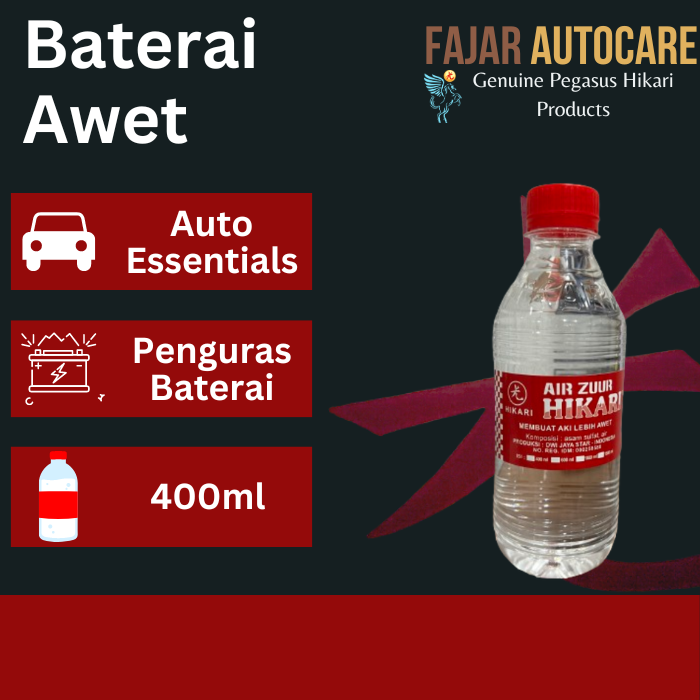 Air Zuur Hikari 400ml Harga 5,000 rupiah*Gratis Ongkir