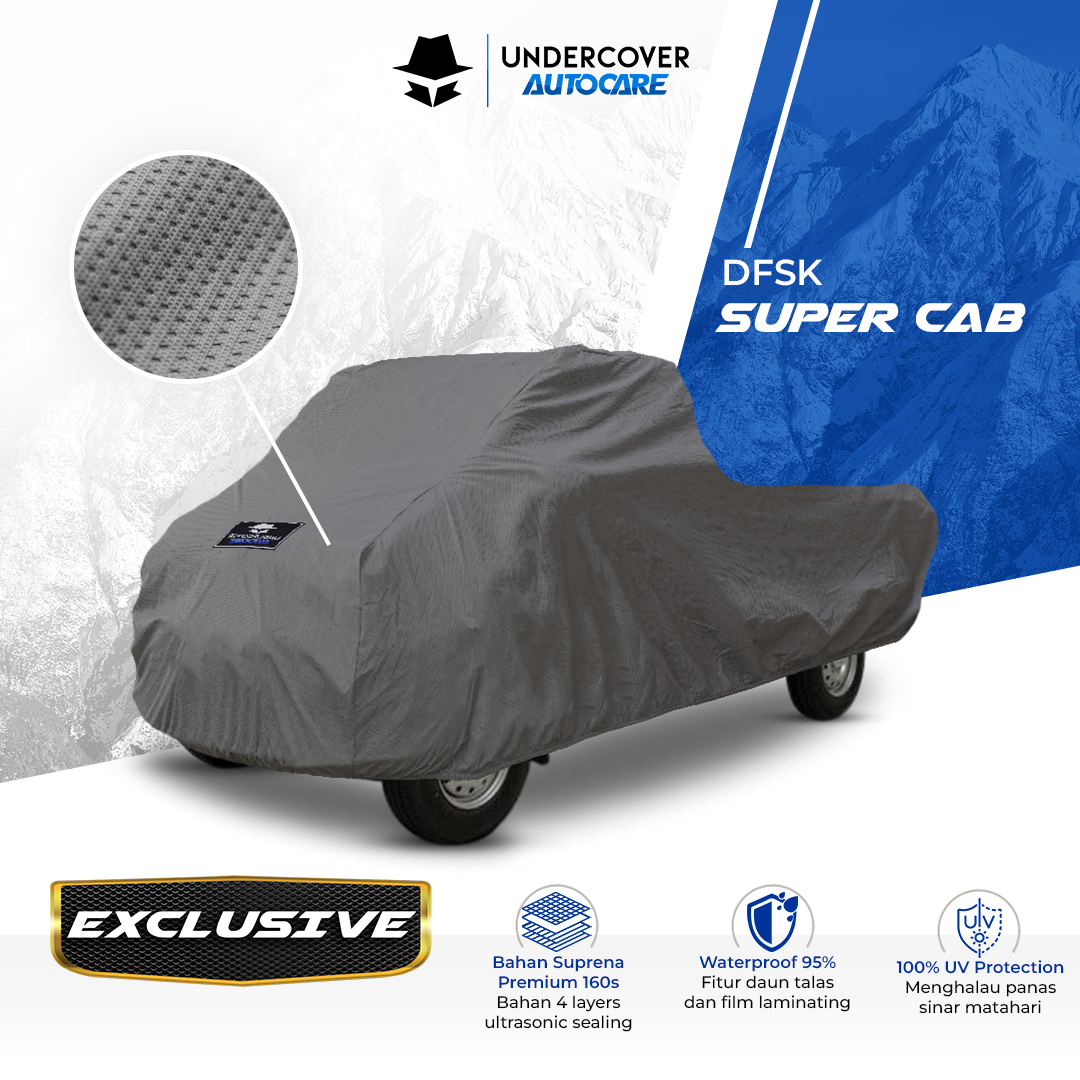 Undercover Autocare - Cover Mobil DFSK Super Cab Exclusive Harga 1,183,000 rupiah*Gratis Ongkir