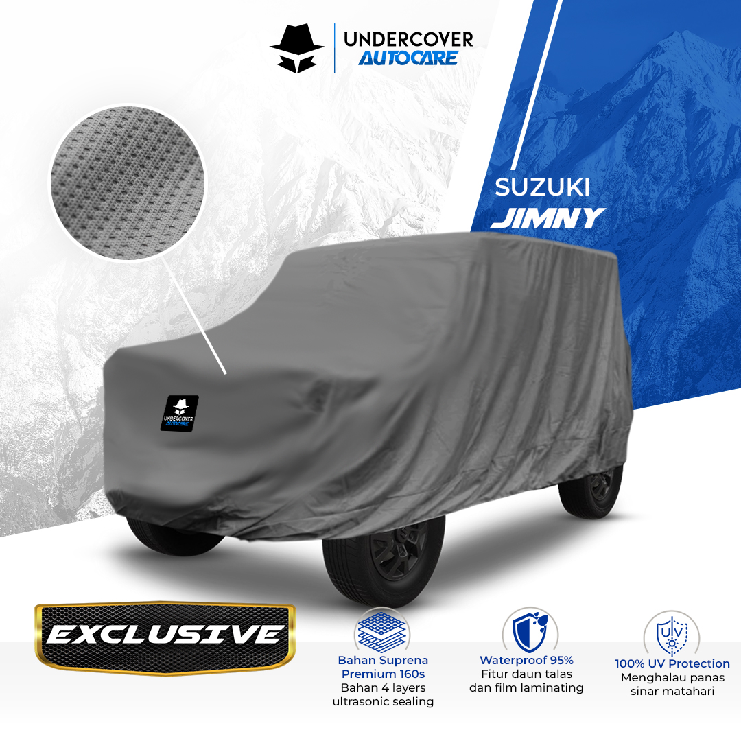 Undercover Autocare - Cover Mobil Suzuki Jimny Exclusive Harga 1,111,000 rupiah*Gratis Ongkir