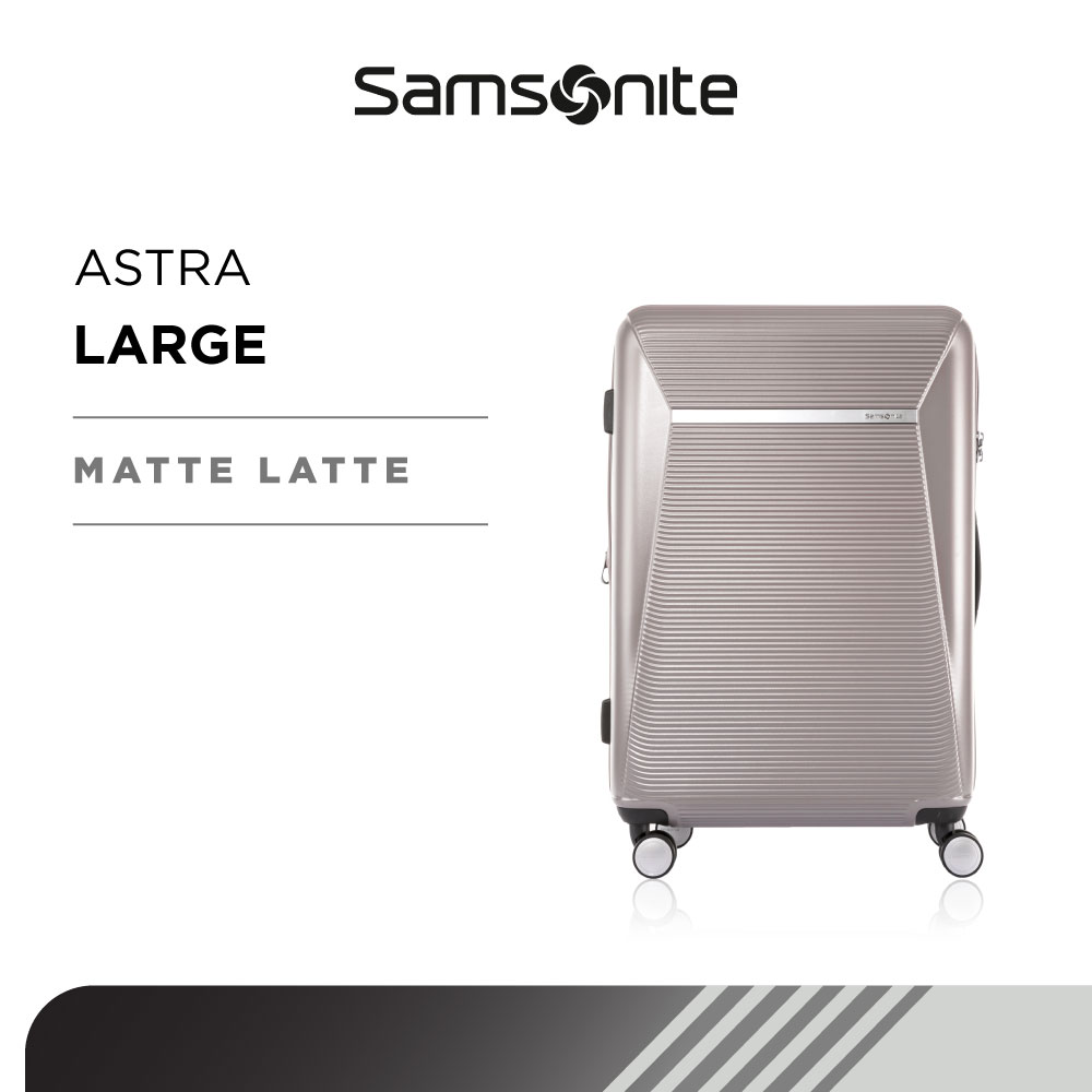 Lazada Indonesia - Samsonite Koper Hardcase Enwrap Large 28inch – Matte Latte