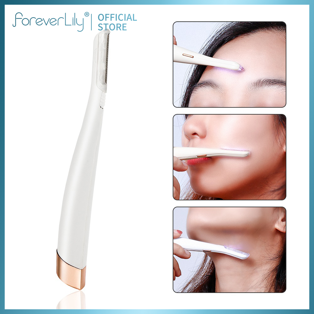 foreverlily Dụng cụ cạo lông mặt tẩy tế bào chết chuyên nghiệp - INTL