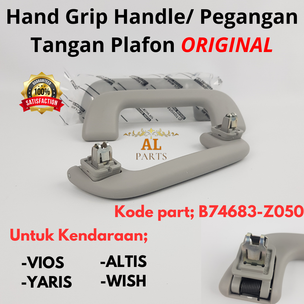 Original Toyota Vios, Altis and wish hand grip ceiling grips Harga 52,000 rupiah*Gratis Ongkir